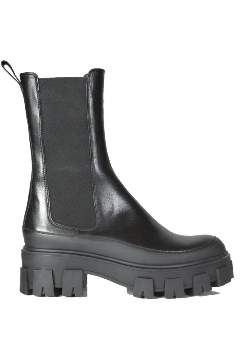 6062 Bl.rubber/Black calf 80 - Bl.Rubber/Black Calf 80