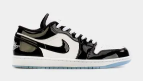 Air Jordan 1 Low Concord Mens Lifestyle Shoes (Black/White) Free Shipping