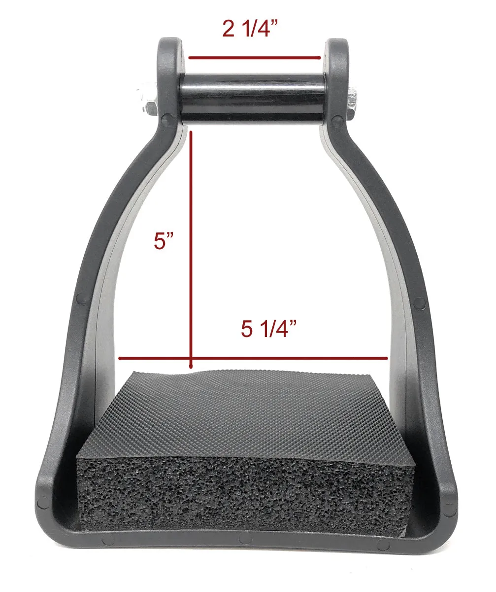 AJ Tack Polymer Trail Stirrups