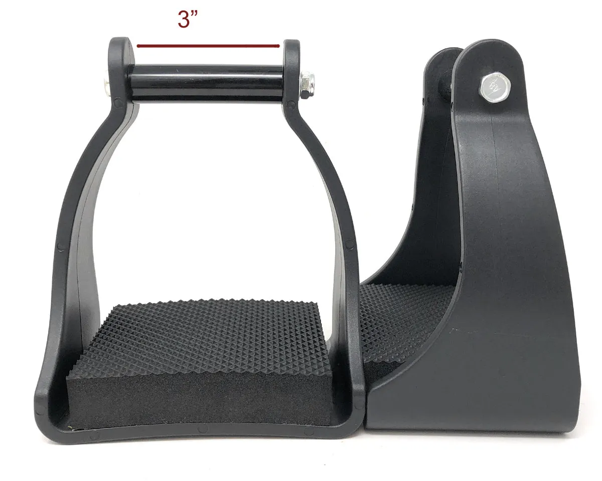 AJ Tack Polymer Trail Stirrups