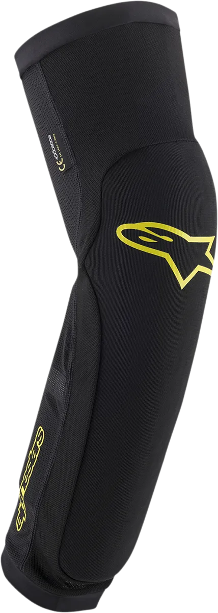 ALPINESTARS Paragon Plus Knee/Shin Guards - Black/Acid Yellow - XL 1652619-1047-XL