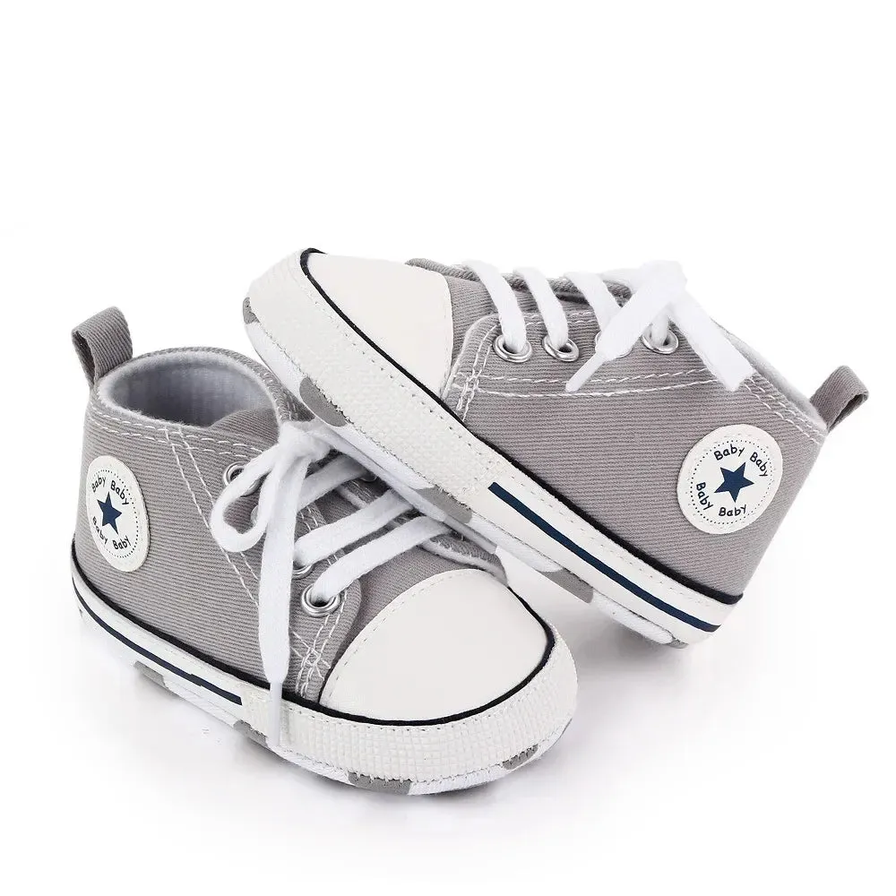 Canvas Sneakers for Baby Boys & Girls - First Walkers