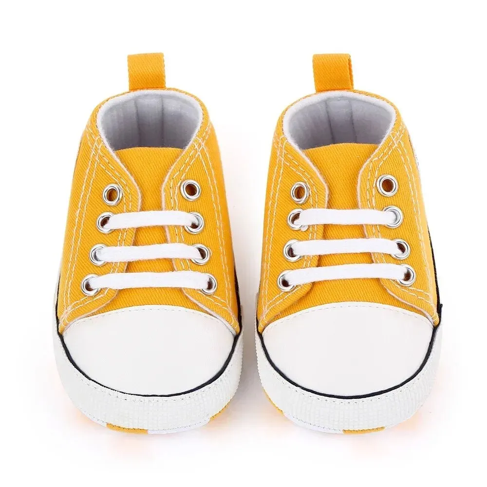 Canvas Sneakers for Baby Boys & Girls - First Walkers