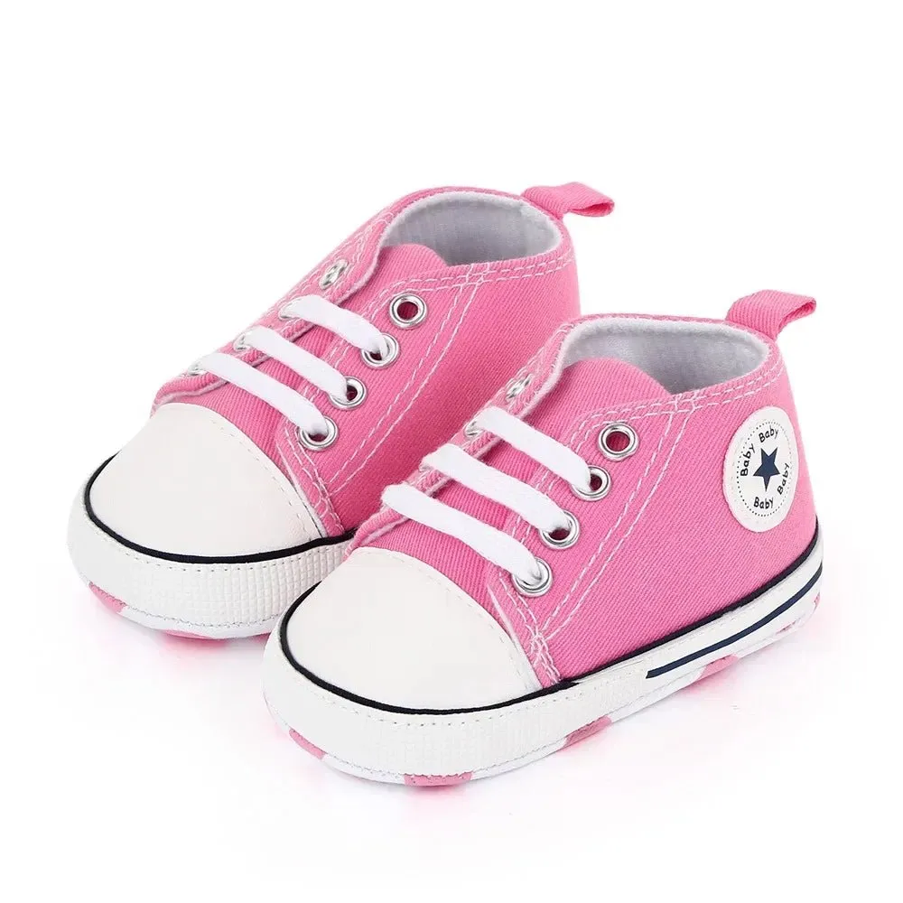 Canvas Sneakers for Baby Boys & Girls - First Walkers