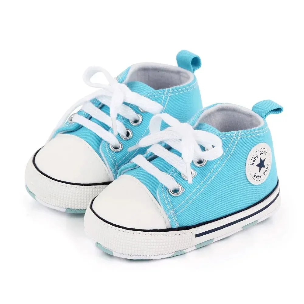 Canvas Sneakers for Baby Boys & Girls - First Walkers