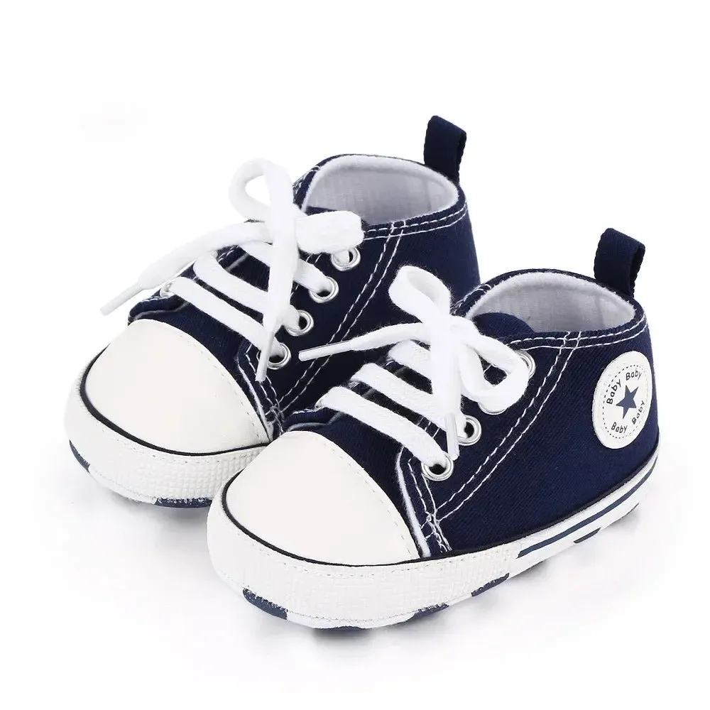 Canvas Sneakers for Baby Boys & Girls - First Walkers