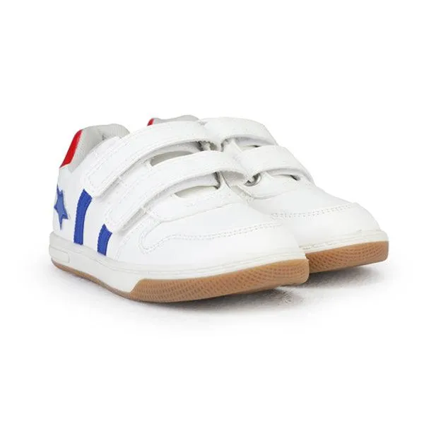 CAPTAIN AMERICA BOYS WHITE SNEAKERS