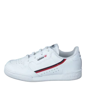 Continental 80 El I Cloud White / Scarlet / Collegiate Navy