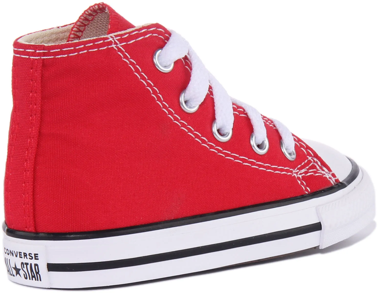 Converse All Star Hi Core In Red For Infants