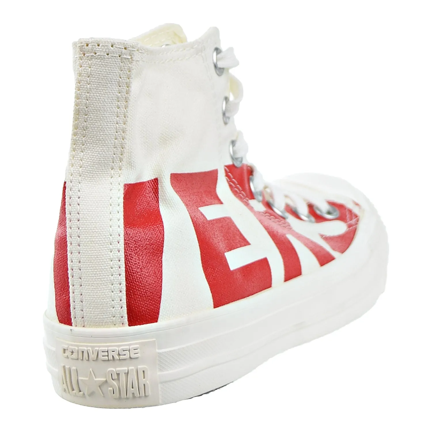 Converse Chuck Taylor All Star Hi Mens Shoes Natural/Enamel Red/Egret