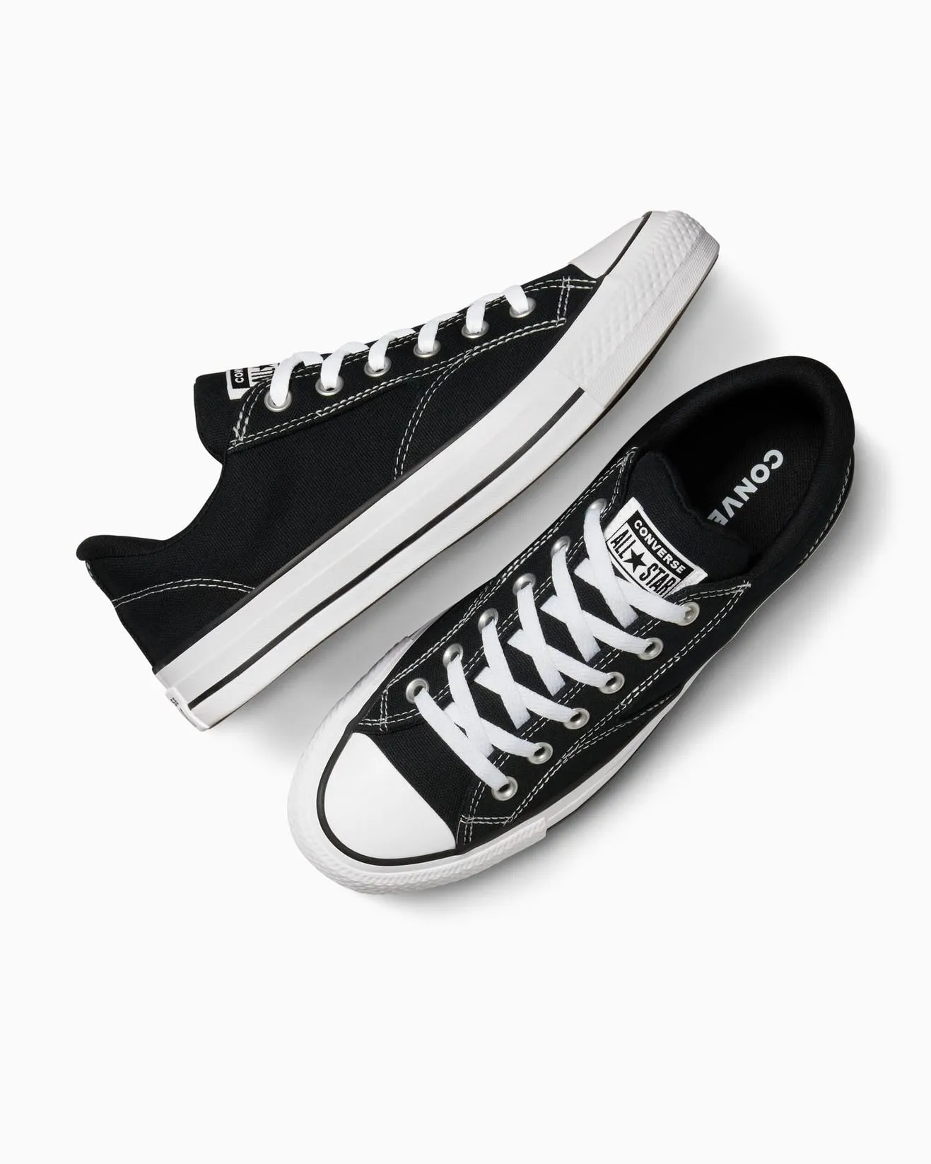 CONVERSE MEN'S ALL STAR MALDEN LOW BLACK/WHITE SHOES