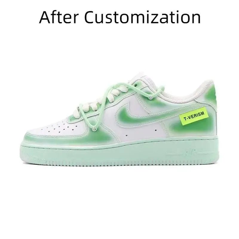 Customizable Nike Air Force 1 Skateboarding Sneakers for Women DH2920-111