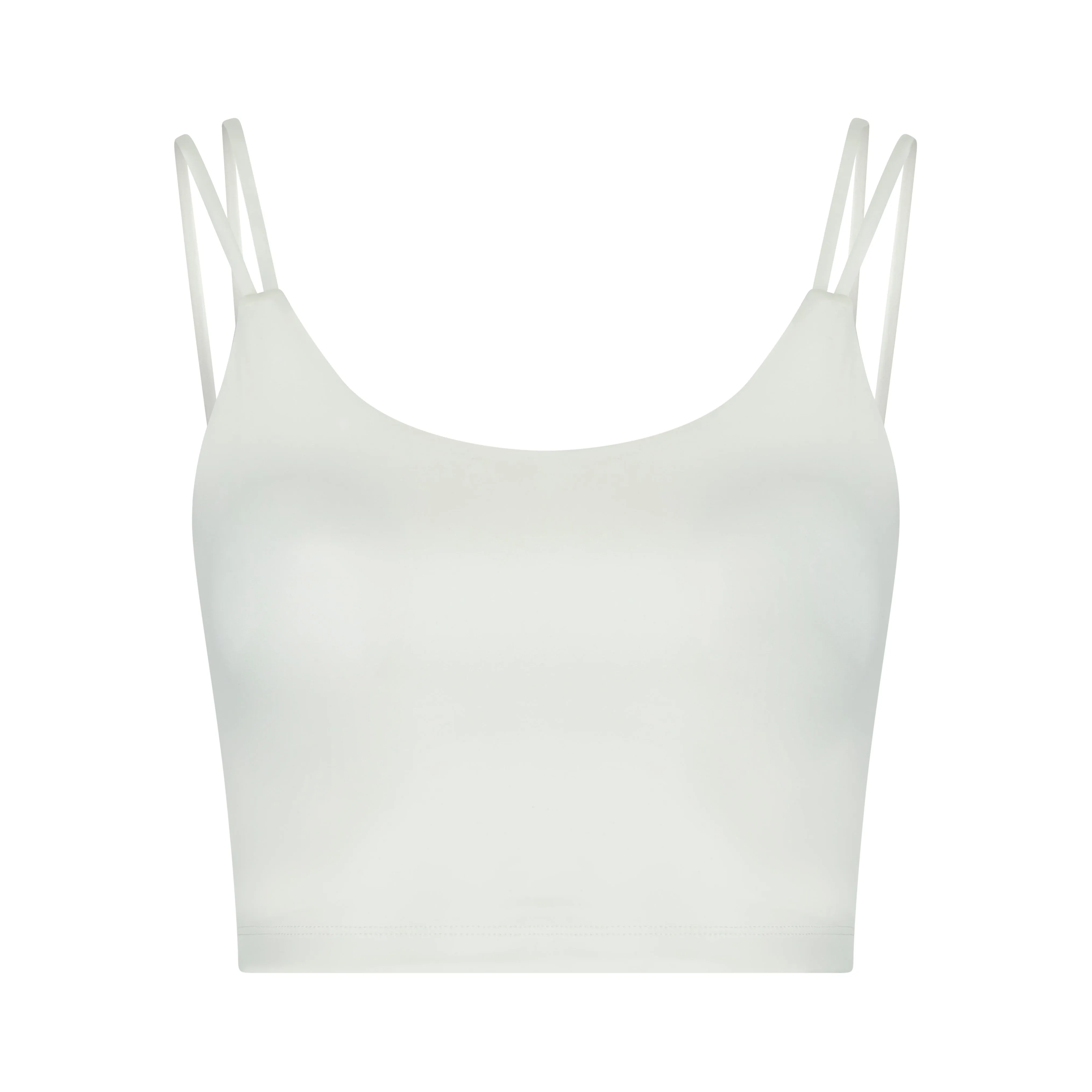 Dahlia Crop Top Natural White