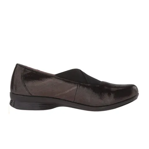 Dansko Ann Slip On (Women) - Black Metallic Suede