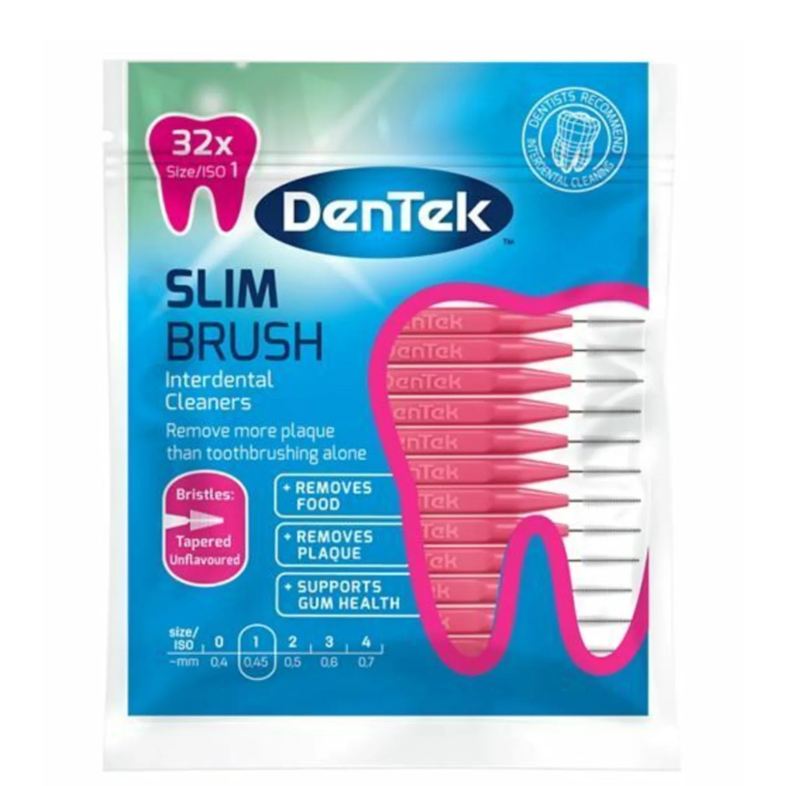 Dentek Easy Brush Picks 32 Pack