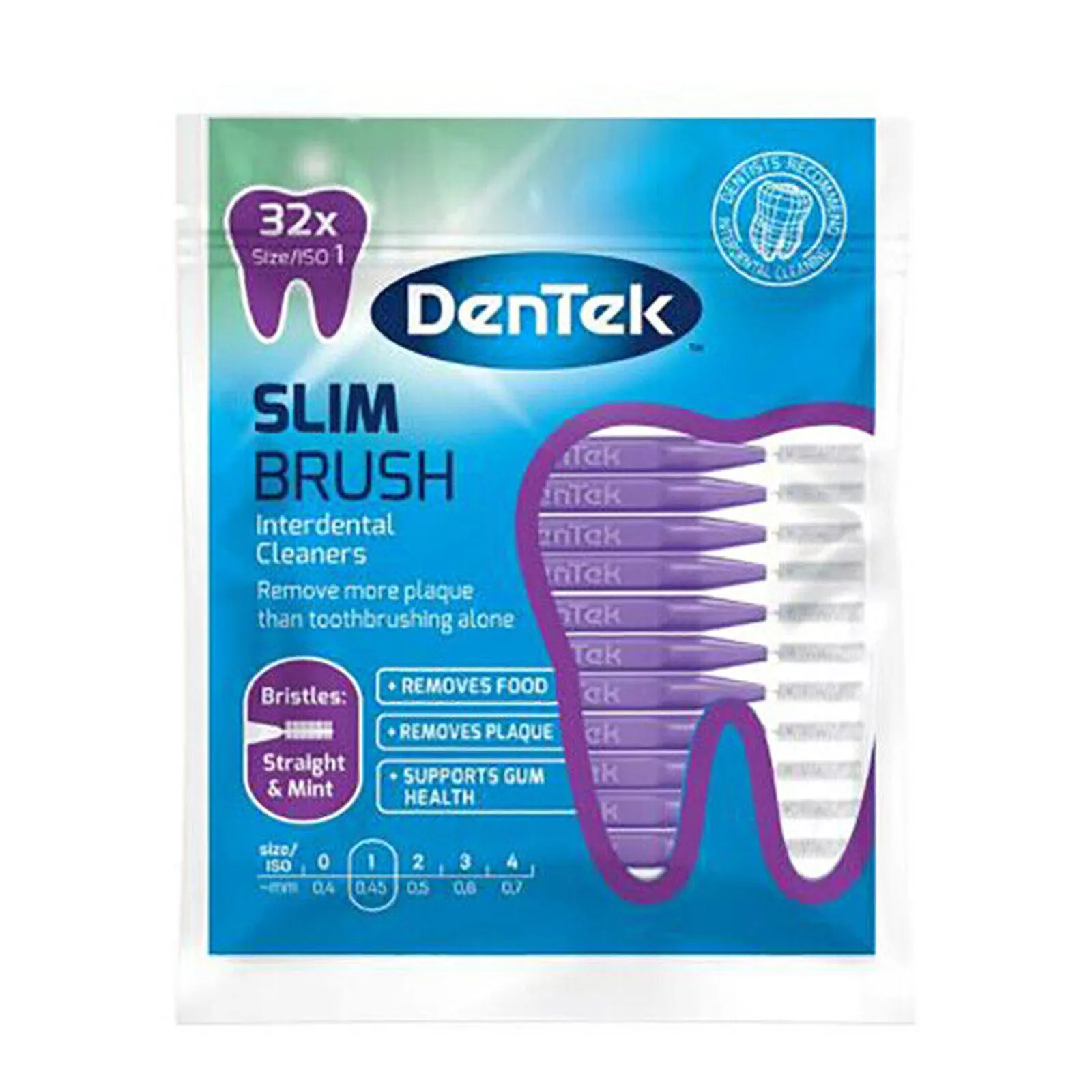 Dentek Easy Brush Picks 32 Pack