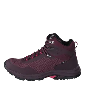 Fara Mid 2 Dx W Walking Shoe Raisin Purple