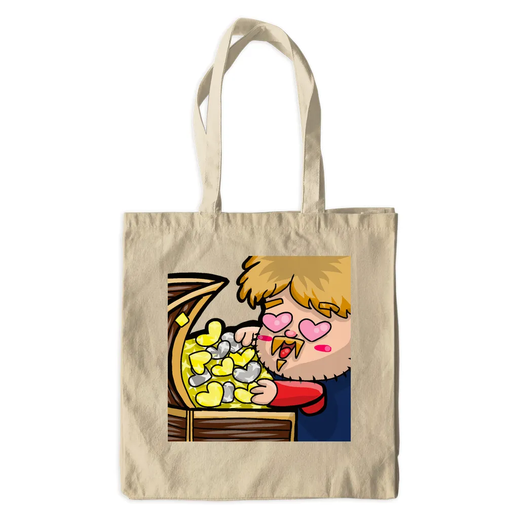 Fenhu Love Canvas Tote Bags