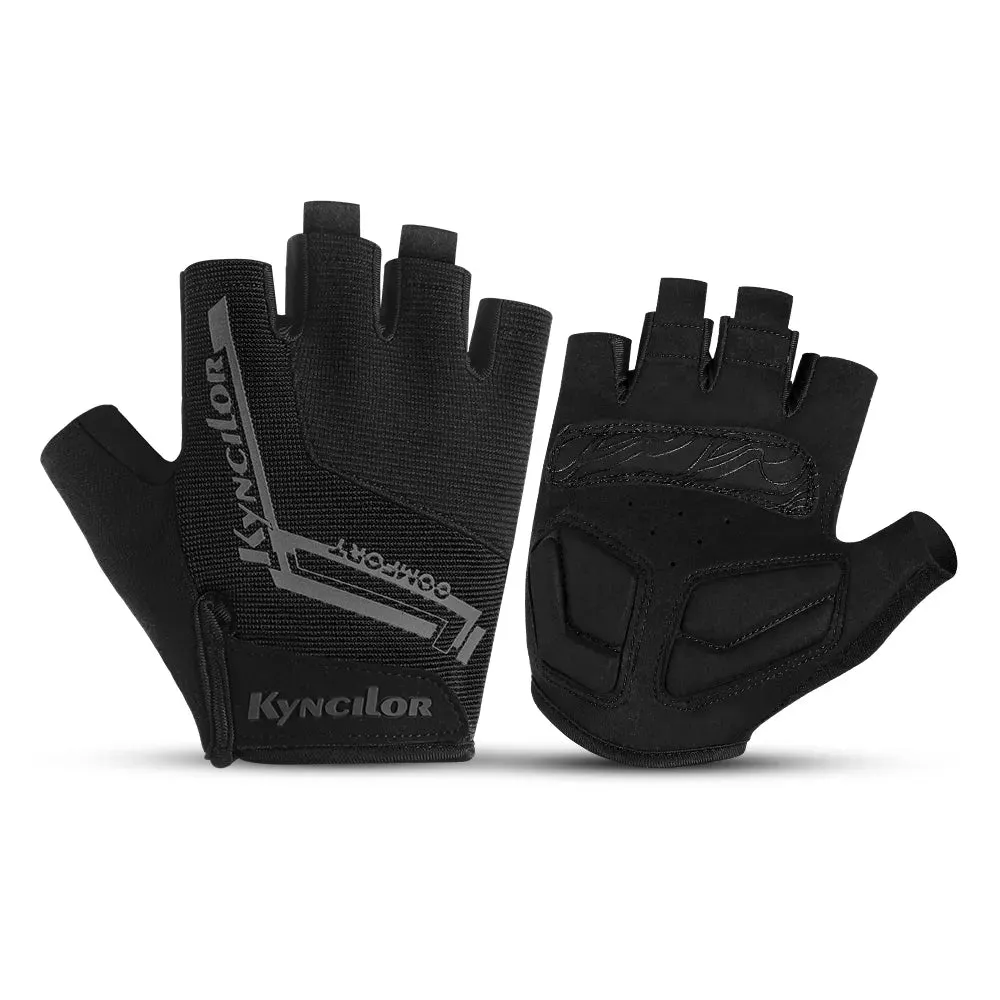 Half Finger Gloves Sports Cycling Gloves Breathable Shockproof Outdoor Bicycle Gloves Running Gloves