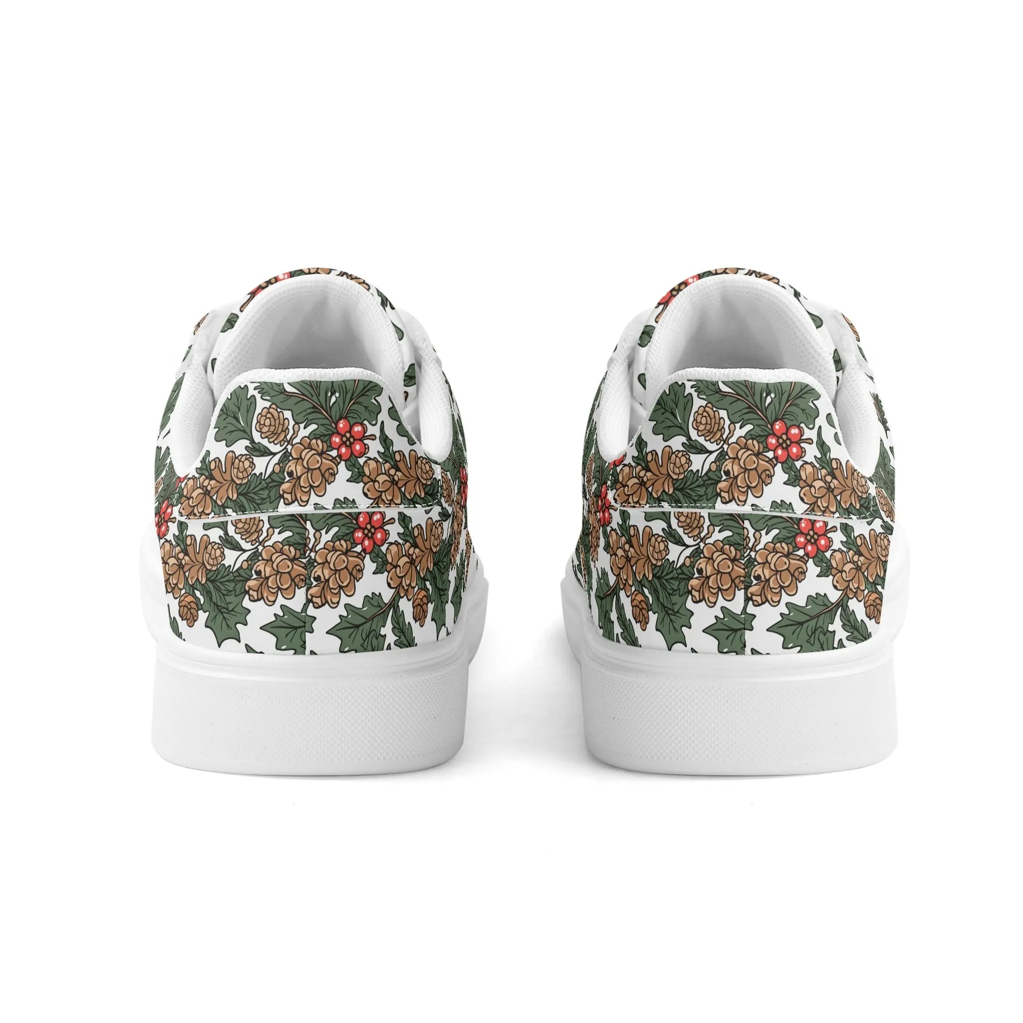 Holly Pine Adult Lightweight Brand Low Top Leather Shoes