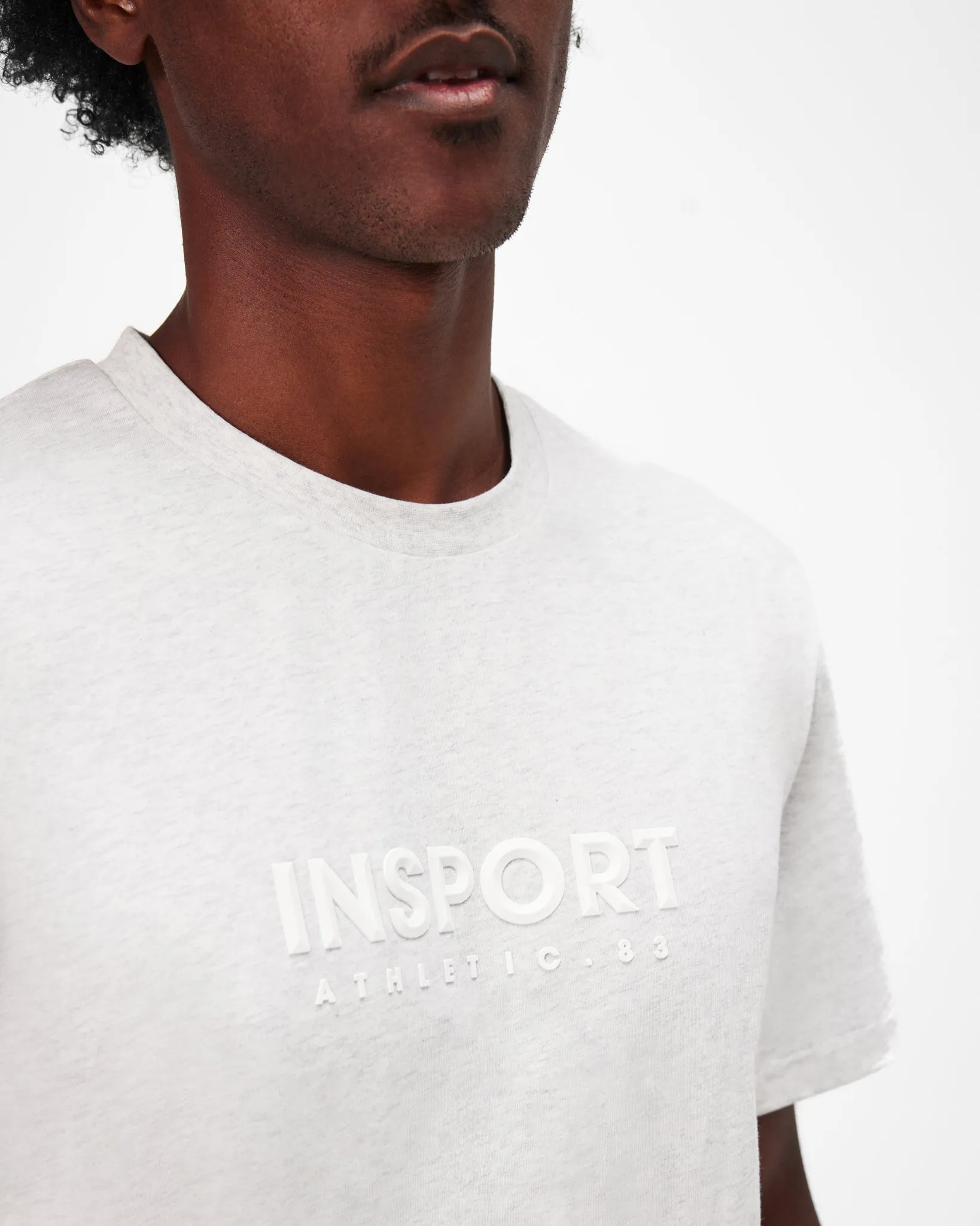 INSPORT MENS MARLO TEE SNOW MARLE