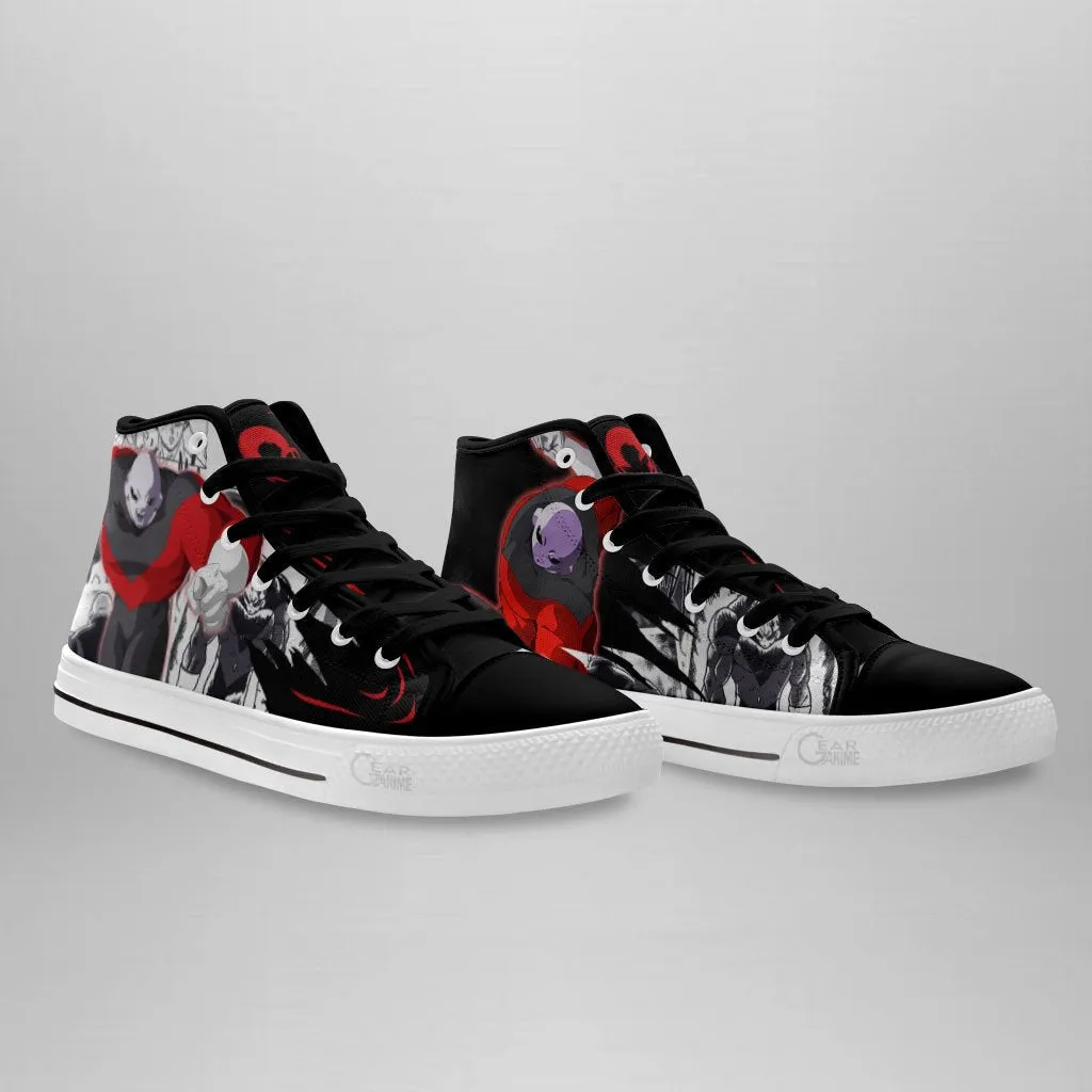 Jiren High Top Shoes Custom Manga Anime Dragon Ball Sneakers