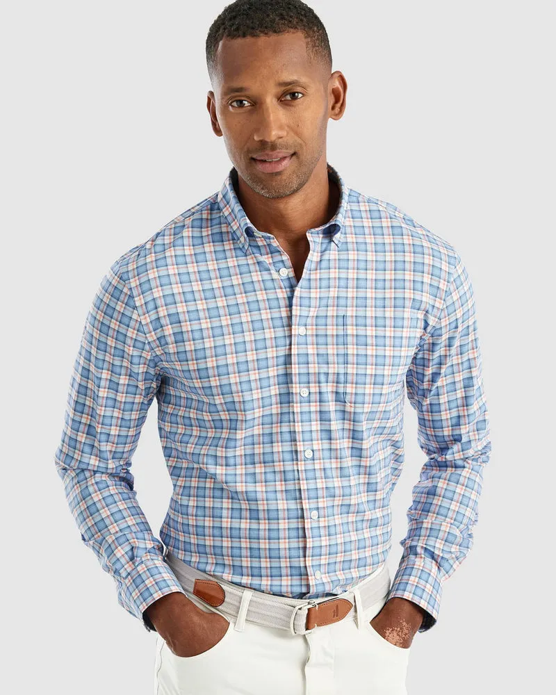 Johnnie-O Men's Lenoir PREP-FORMANCE Button Up Shirt