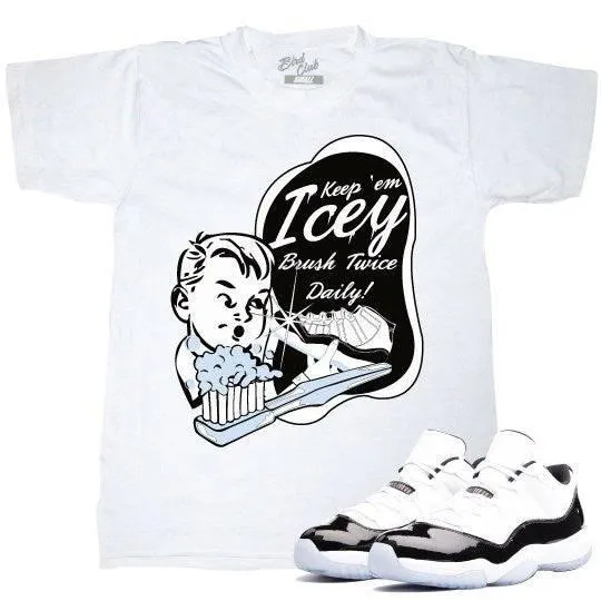 Jordan 11 Columbia shirt