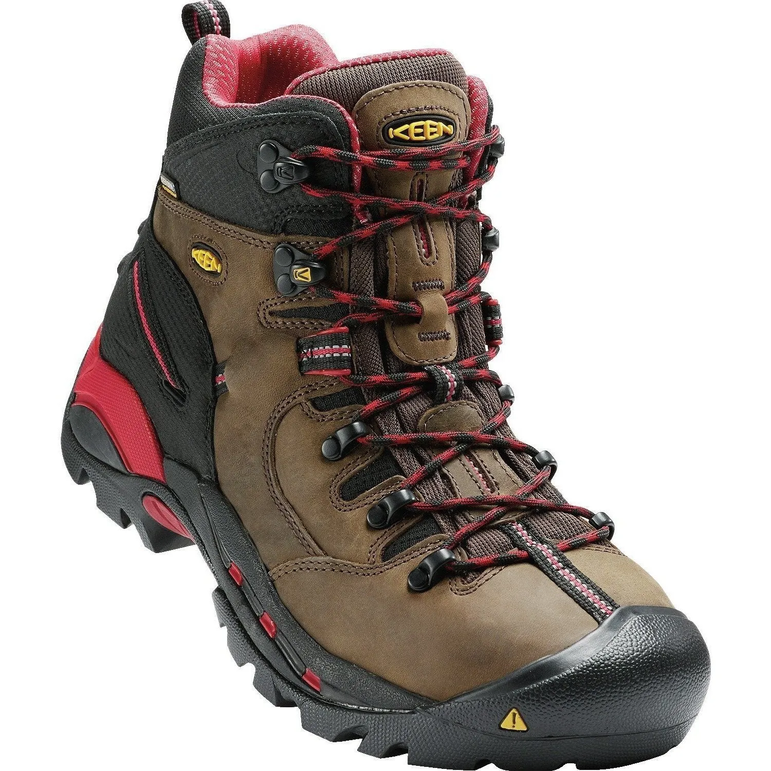 Keen Utility Pittsburgh Steel Toe Hiker Work Boot - Bison - 1007024