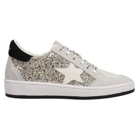 Kristen Glitter Lace Up Sneakers