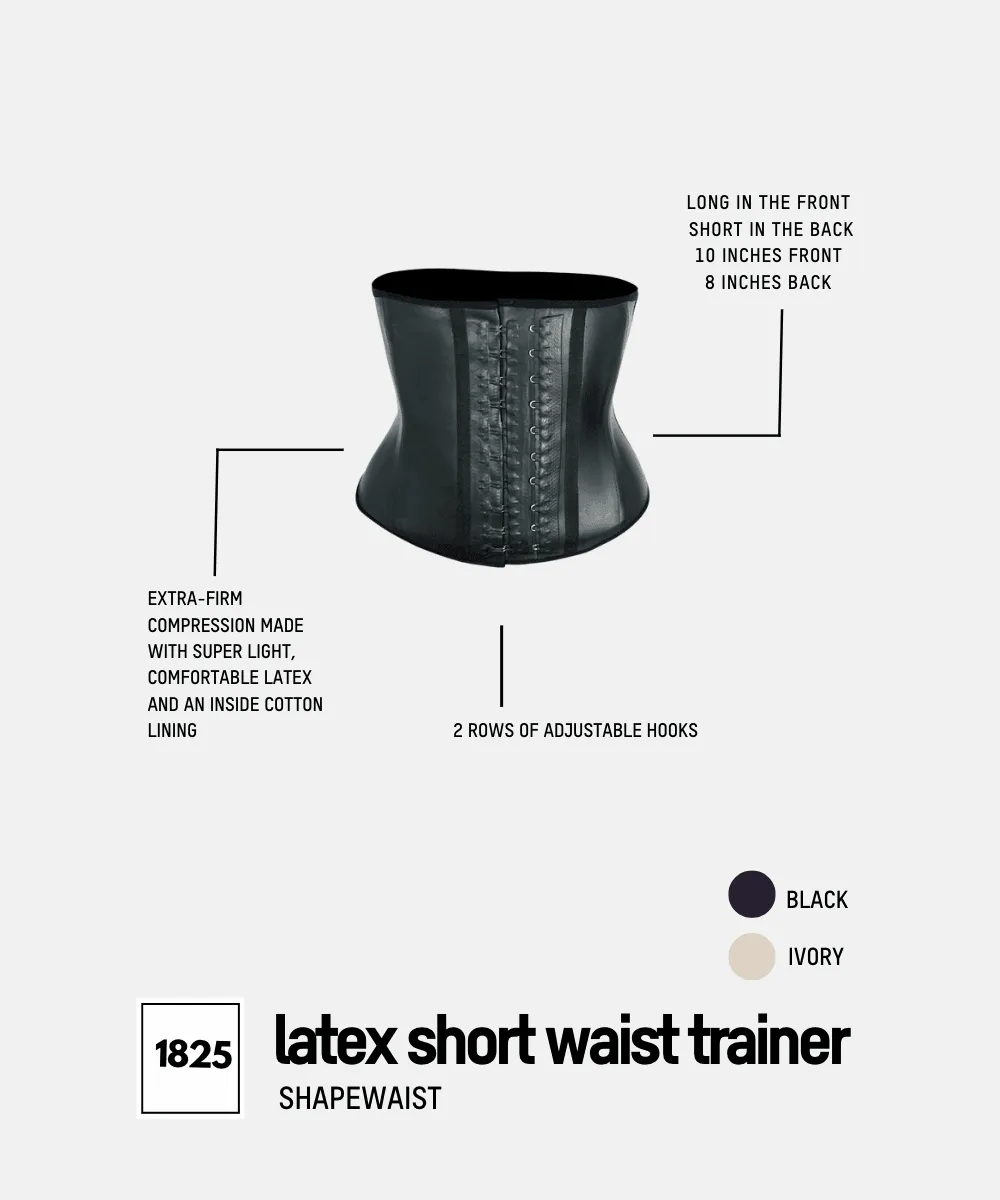 Latex Waist Trainer Short