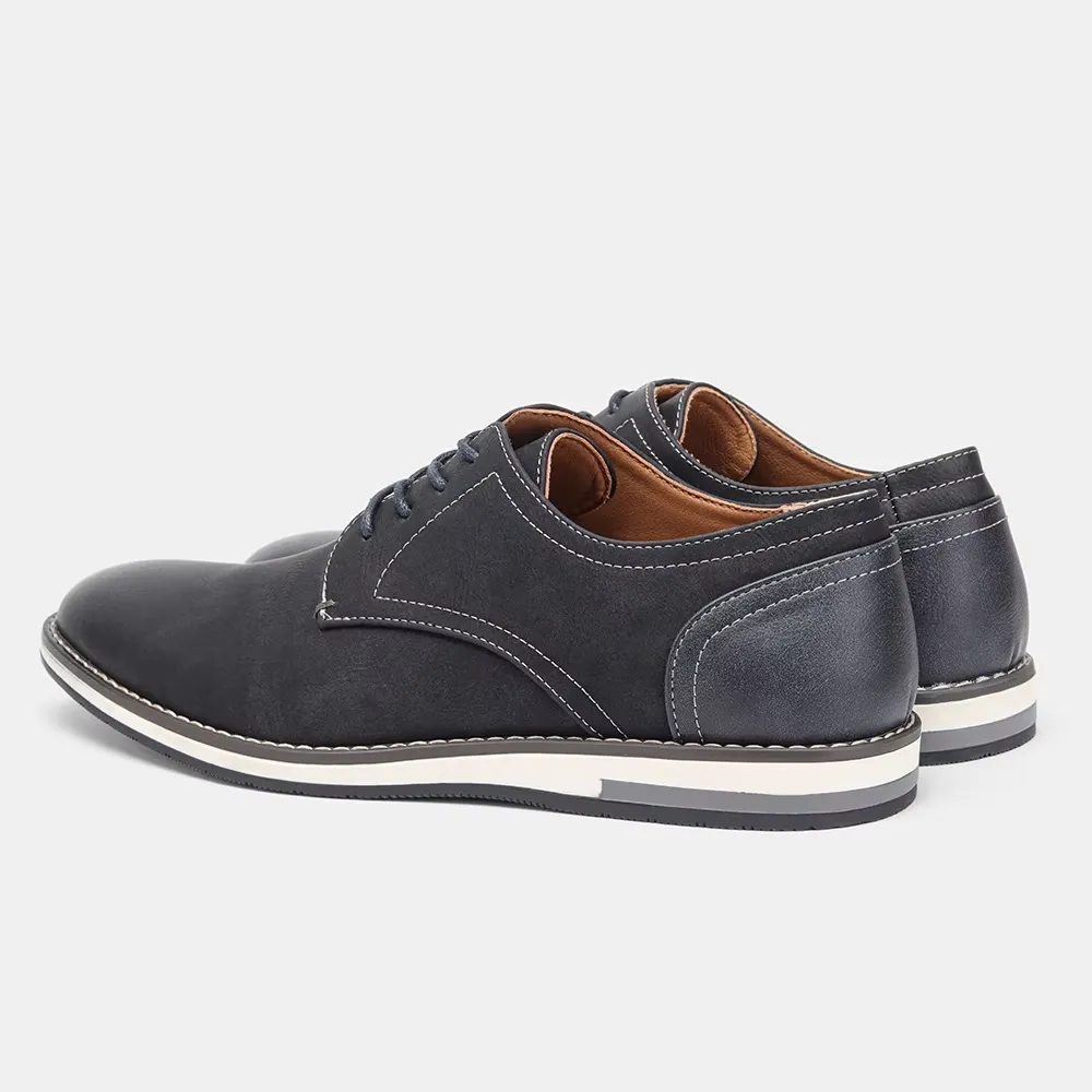 Men's Lightweight Lace-Up Vegan Leather Shoes | Ideal for All Seasons