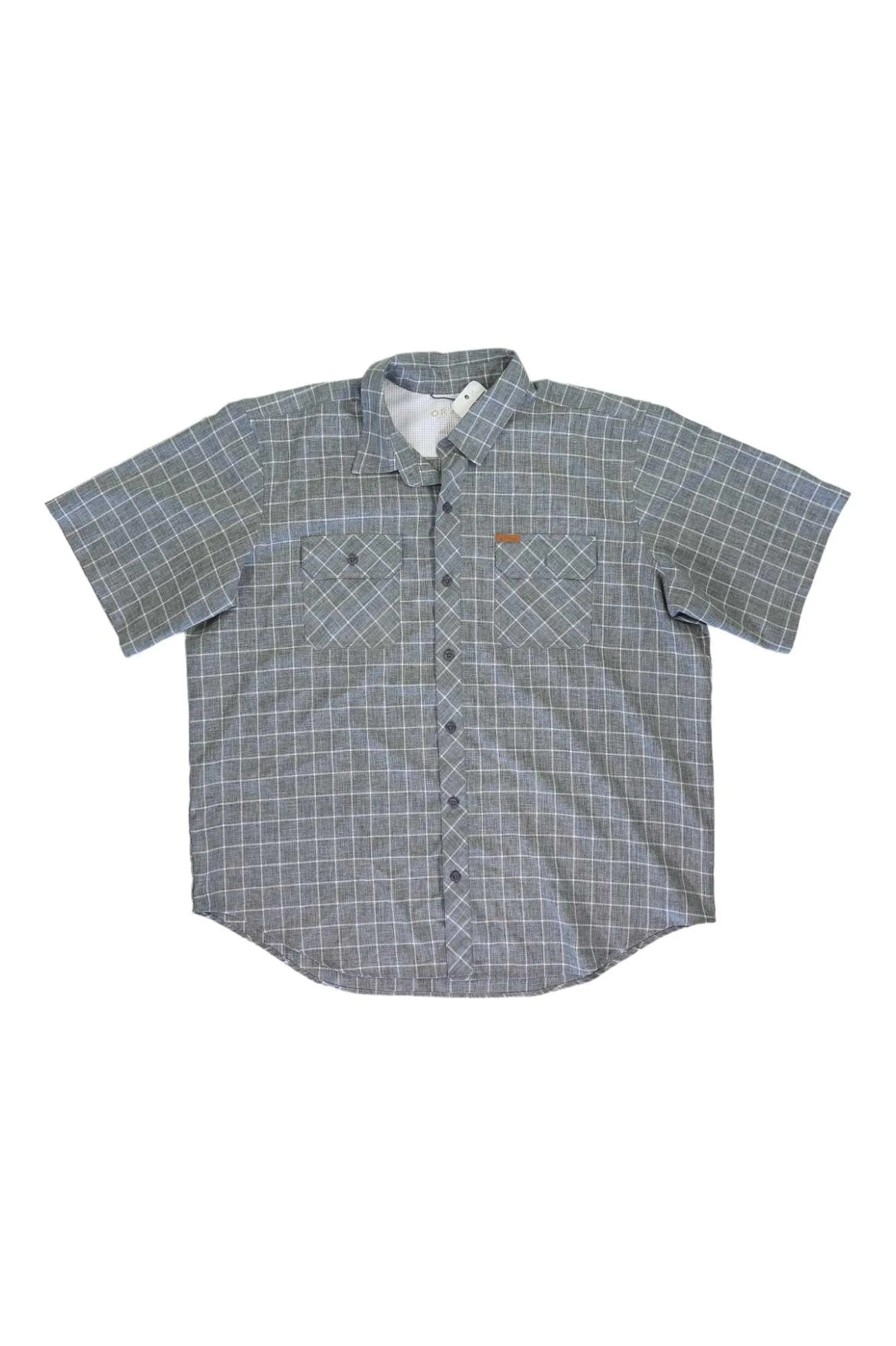 Mens Orvis Short Sleeve Button Up Shirt