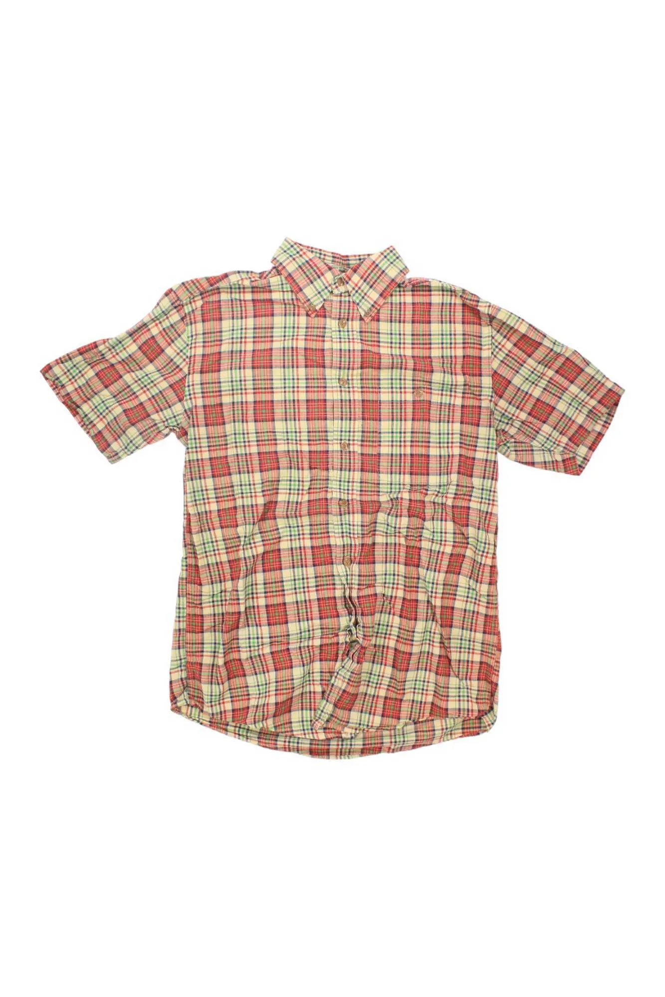 Mens Orvis Short Sleeve Button Up Shirt