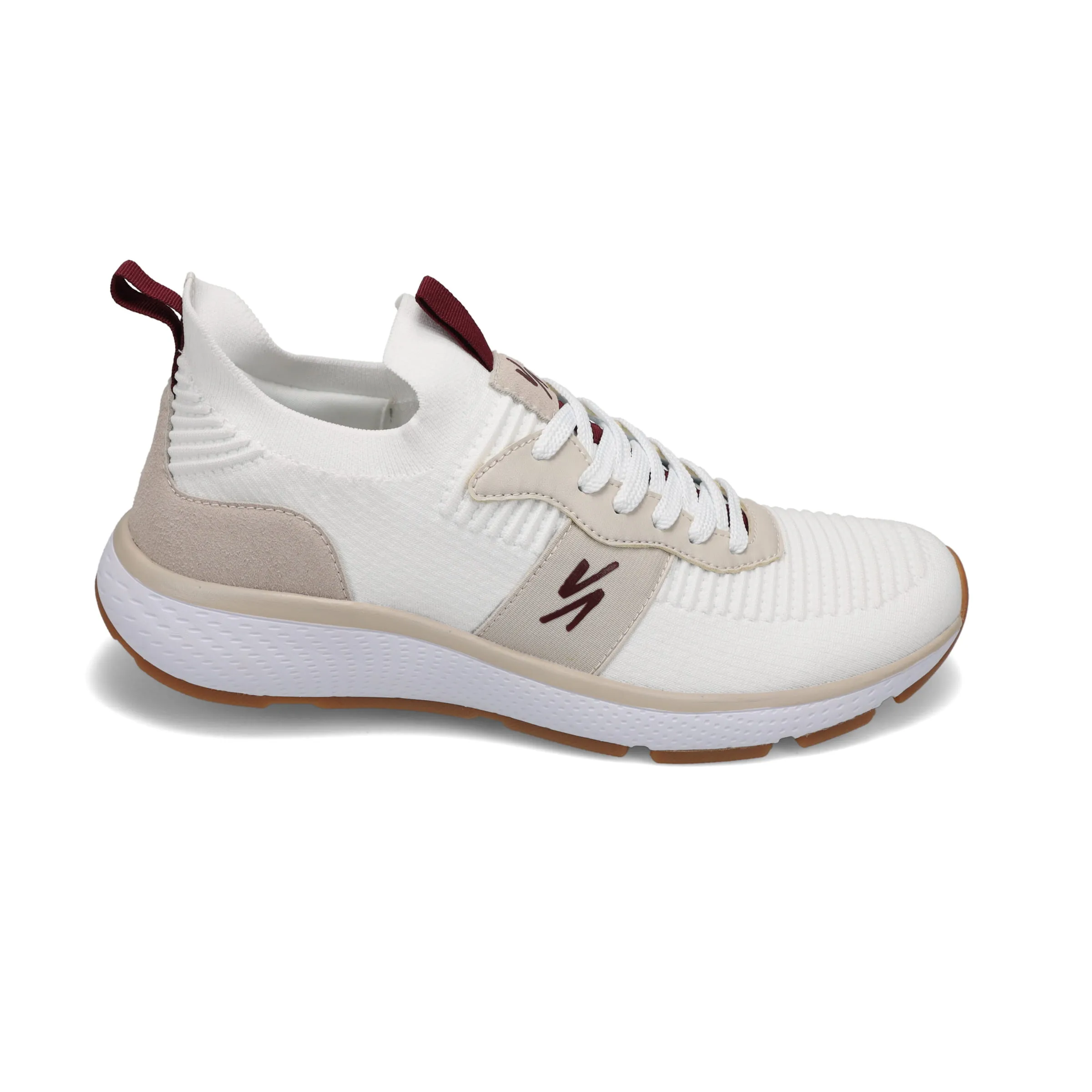 Men's Reign - White/Maroon/Gum