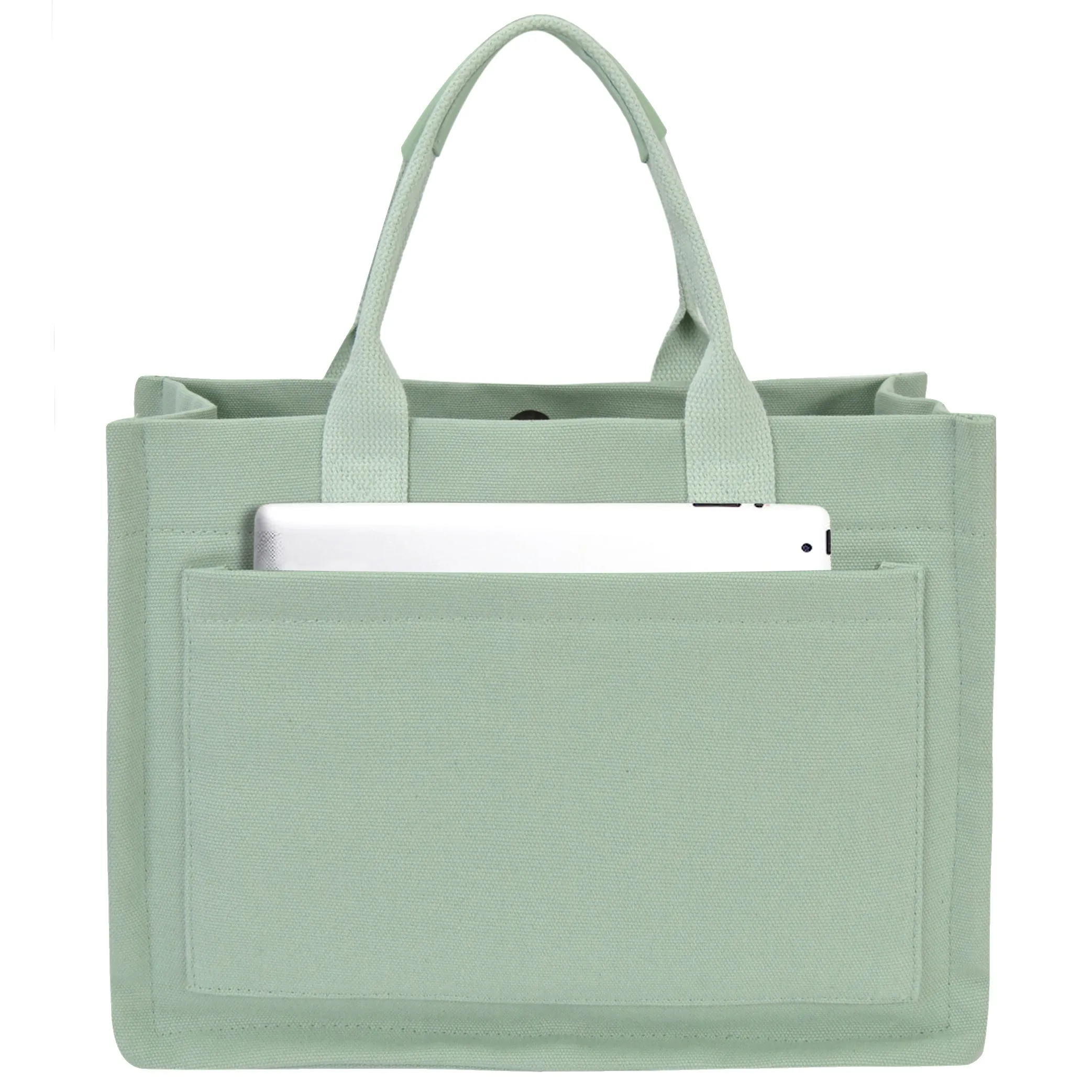 Mint NGIL Large Canvas Tote Bag