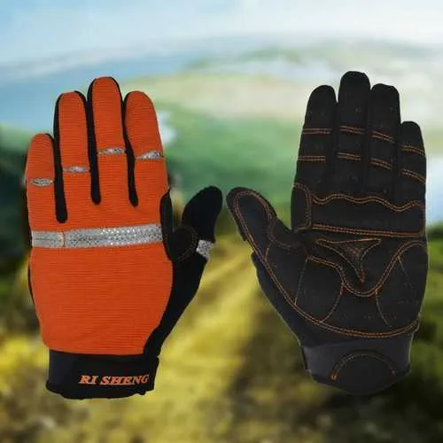 Mountain Bike Bicycle Gloves Cycling Riding Gloves Full Fingers Gloves Wearproof