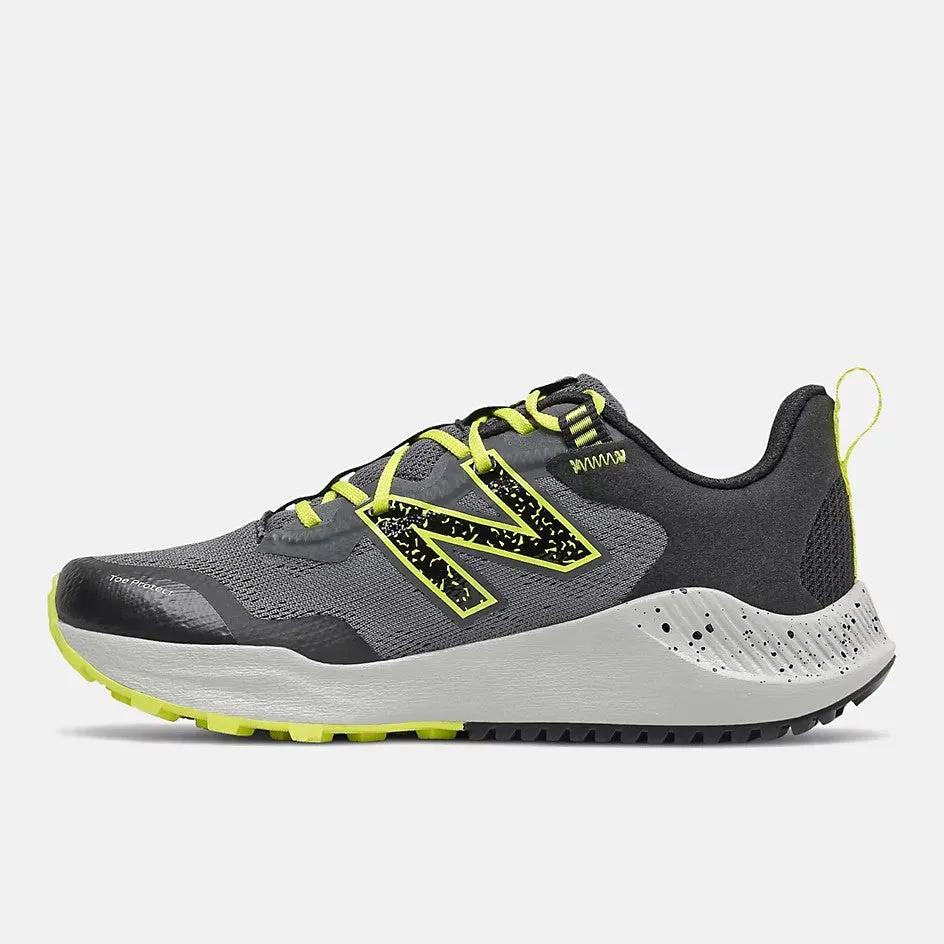 New Balance Lead/Sulphur Yellow/Black Nitrel V4 Lace Children’s Sneaker