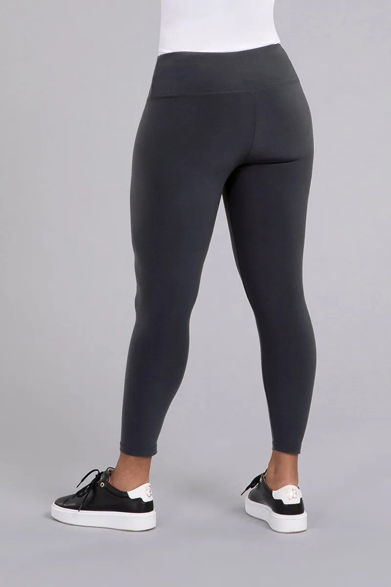 Nu Yoke Legging | Graphite