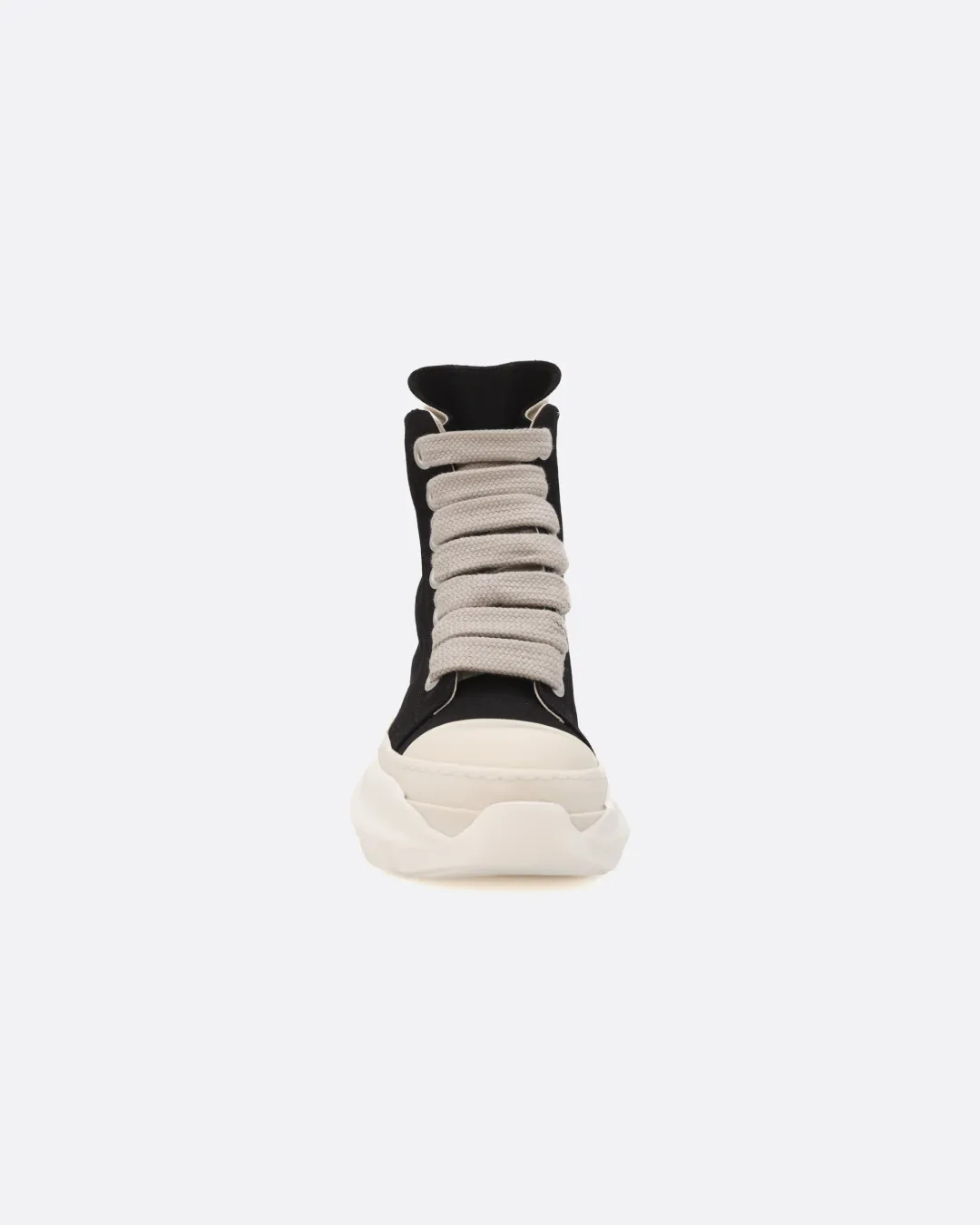 Rick Owens Jumbo Lace Abstract High 'Black' Sneakers