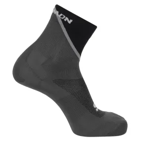 Salomon Pulse Ankle Socks | Black / Monument / Magnet