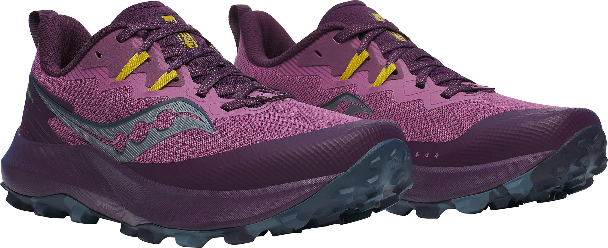 Saucony Peregrine 14 Womens Trail Running Shoes - Purple