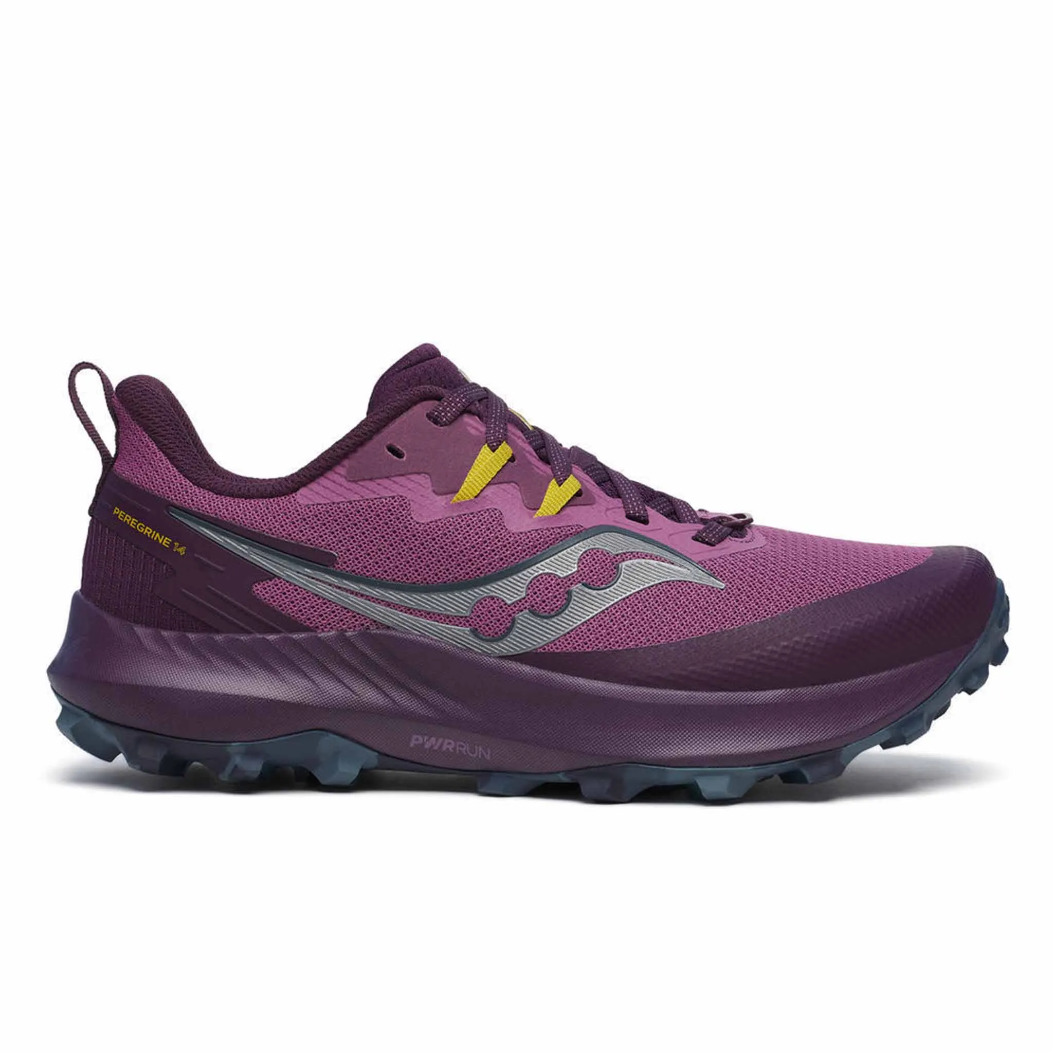 Saucony | Women's Peregrine 14 Running Shoes - Plum/Eggplant