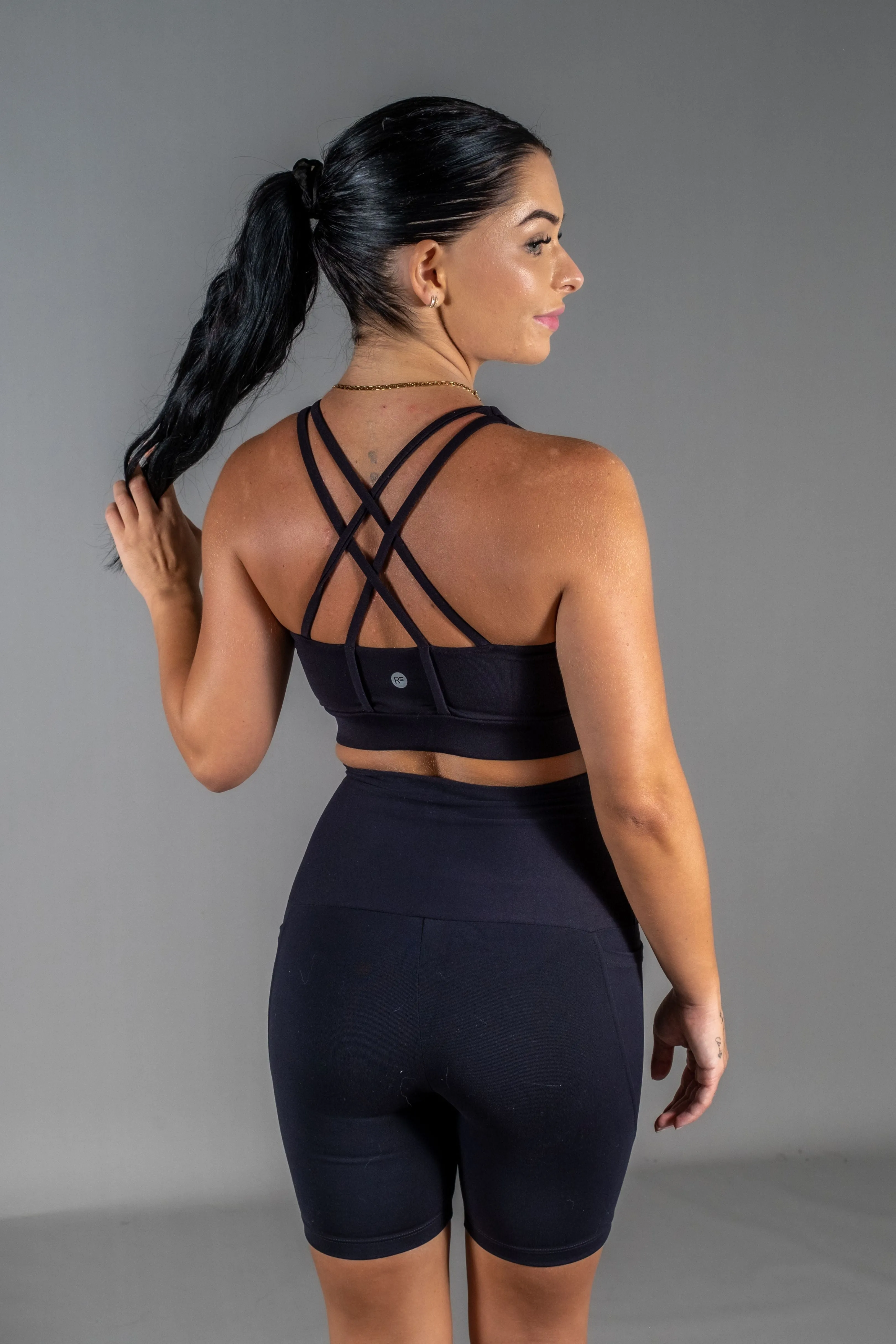 Signature Matrix Sports Bra - Black