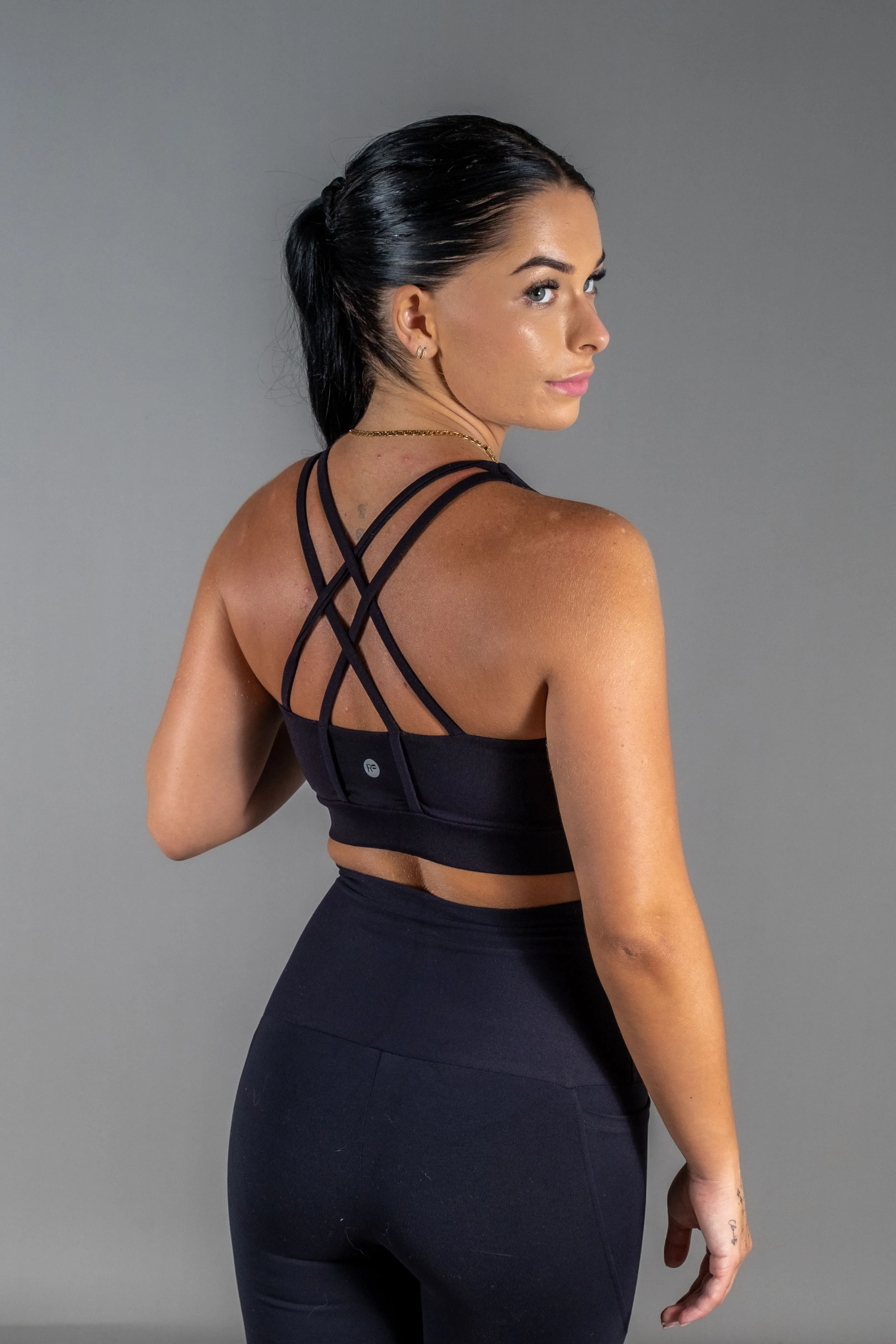 Signature Matrix Sports Bra - Black