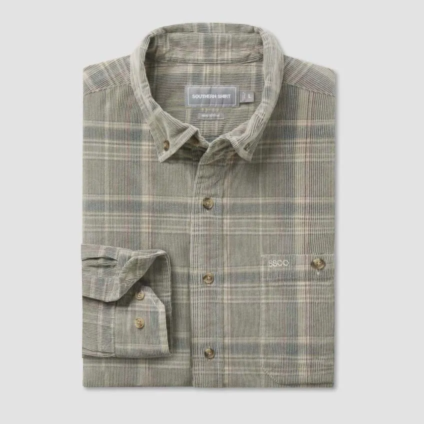 Southern Shirt Men's Braxton Lightweight Cord Flannel