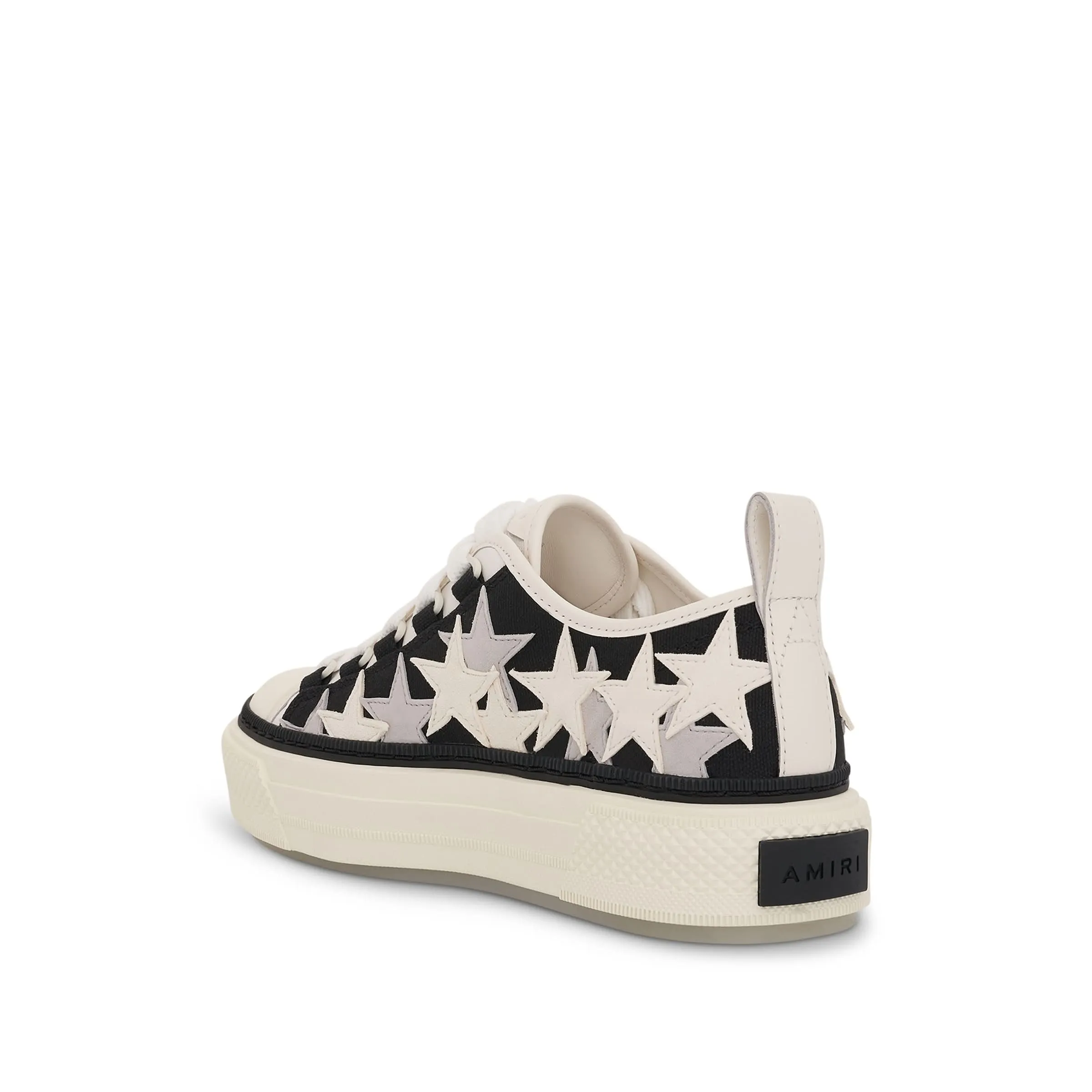 Stars Court Low Canvas Sneaker in Black