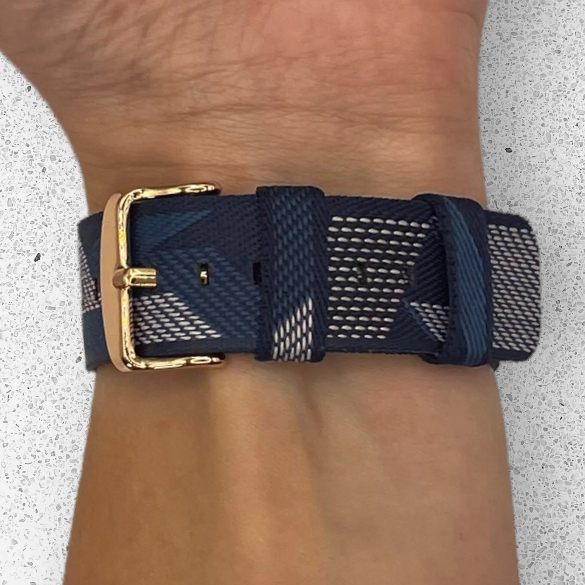 Stylish Canvas Watch Straps Compatible with Apple Watch