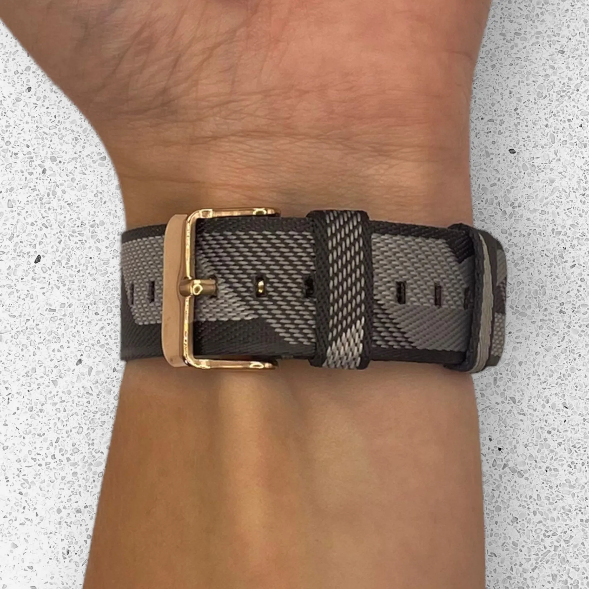 Stylish Canvas Watch Straps Compatible with Apple Watch