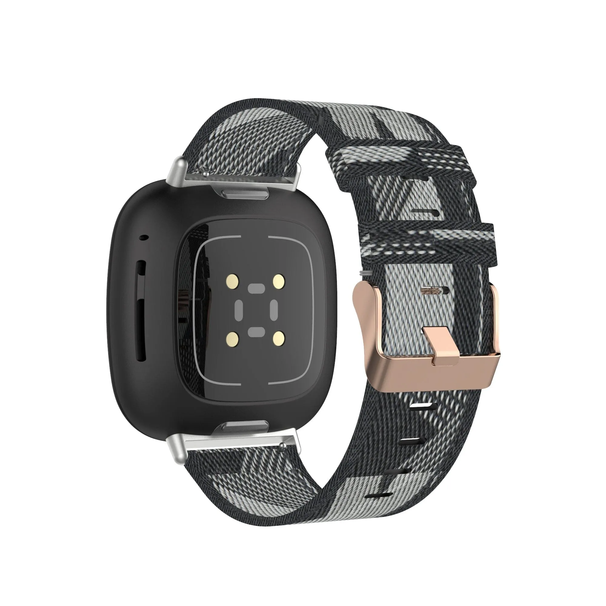 Stylish Canvas Watch Straps Compatible with Garmin Forerunner 265